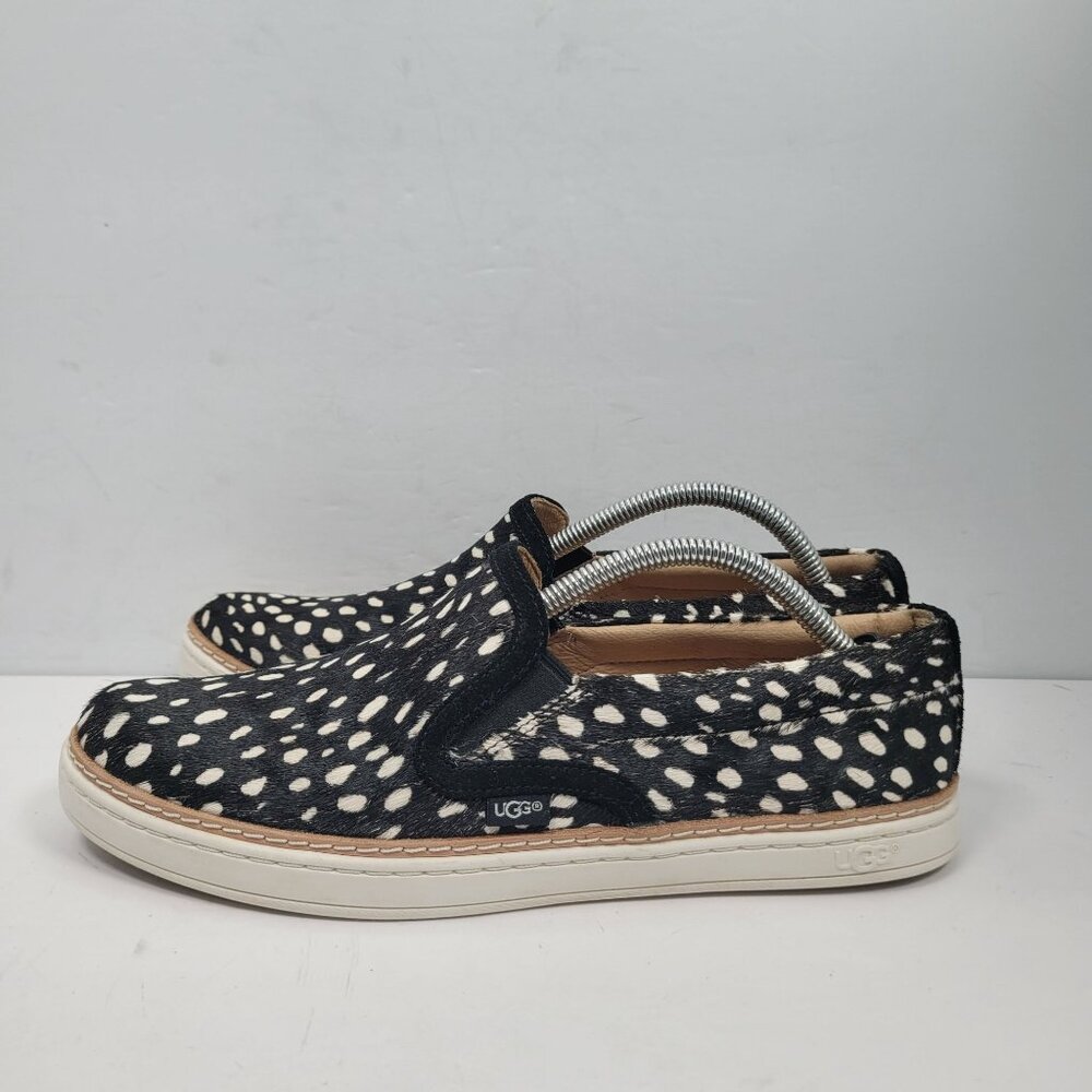 UGG Soleda Women's Exotic Black Slip-On Sneakers S/N1096943 US Size 9 - Picture 4 of 10